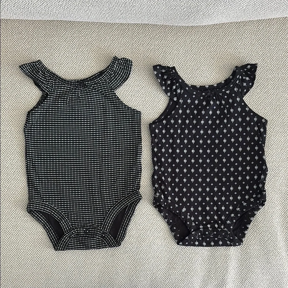 Carter’s Stylish Kids Cotton Printed Bodysuits, Set of 6